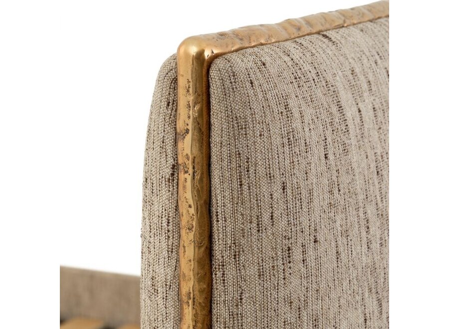 Bedframe 'Ashford' 180x210cm - Beckett beige