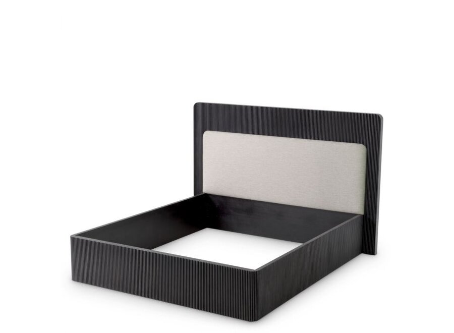 Bedframe 'Dimitrios' - Charcoal Grey