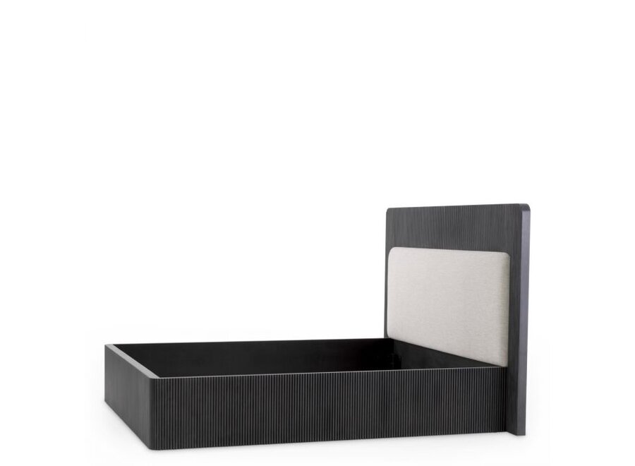 Bedframe 'Dimitrios' - Charcoal Grey