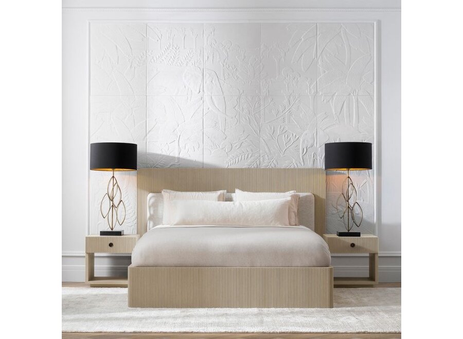 Bed frame 'Dimitrios' - durini natural