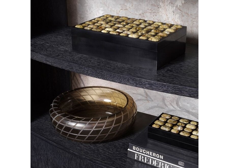 Boîte  luxe 'Lucida' - S - amber