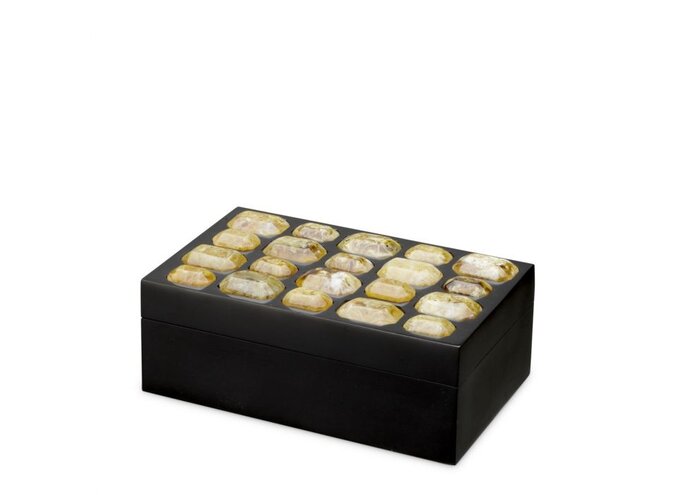 Luxus-Sammeldose Lucida - S - amber