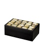 Luxury storage box 'Lucida' - S - amber