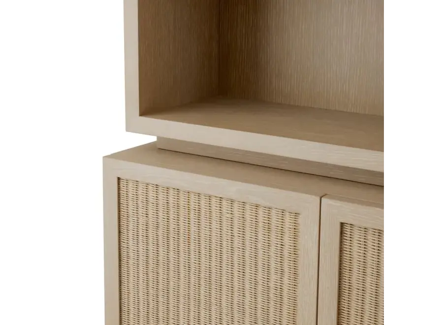 Armoire 'Borchard' - Washed oak veneer