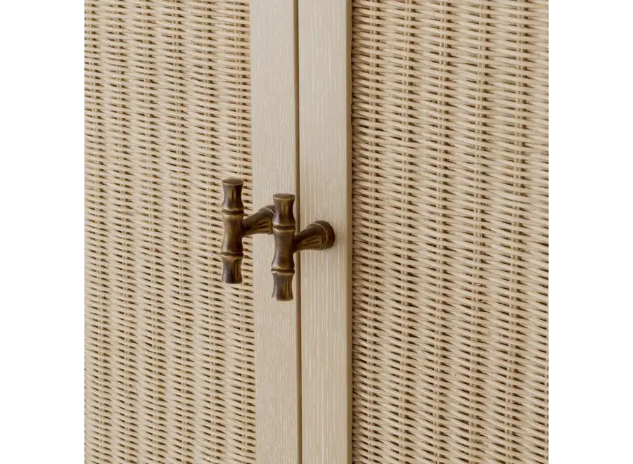 Armoire 'Borchard' - Washed oak veneer