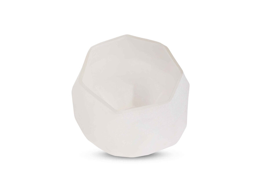 Vase 'Bungil' Clear / Frosted - S