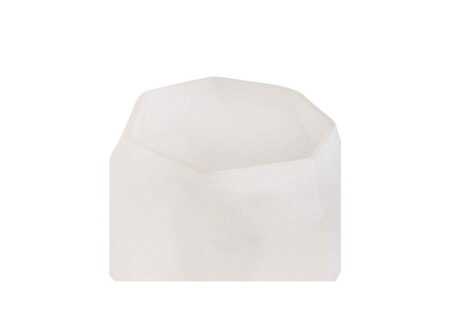 Vase 'Bungil' Clear / Frosted - S