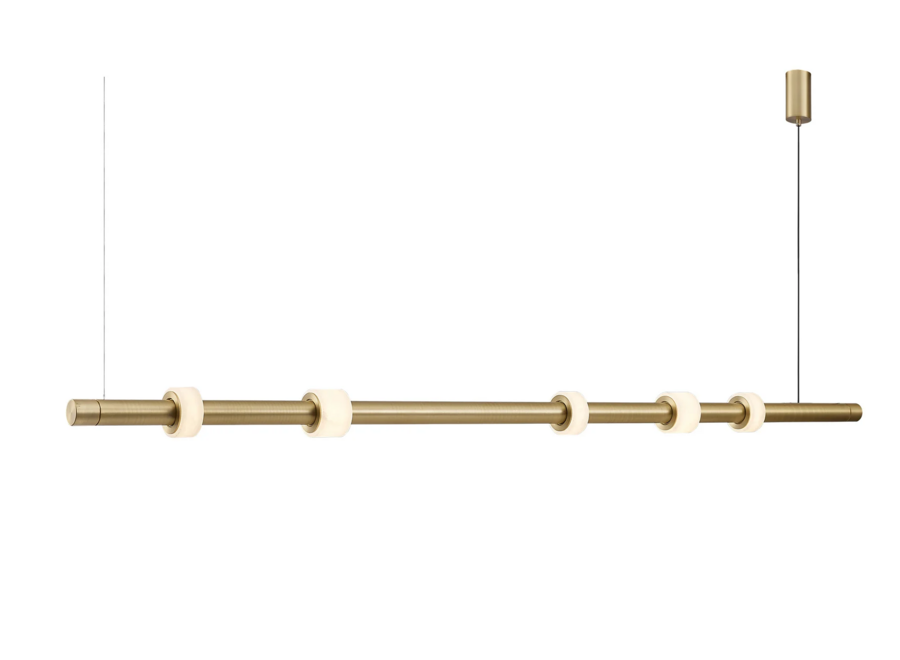 Kronleuchter 'Gio' - Brushed Brass - OL