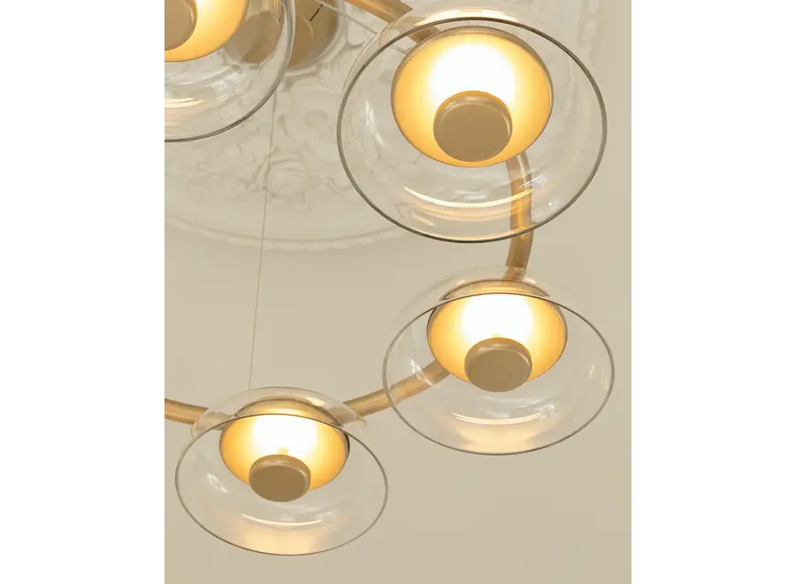 Hanglamp Blossi 6  - Clear