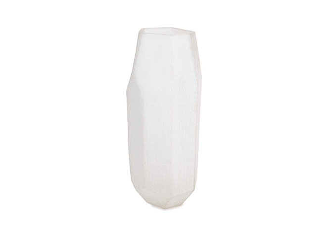 Vase 'Bungil' Clear / Frosted - M