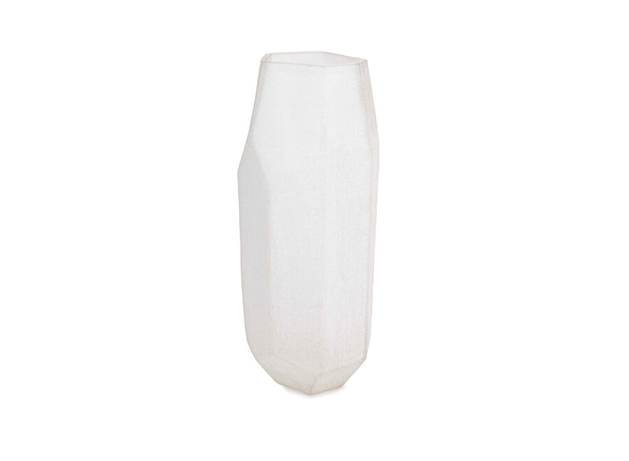 Vase 'Bungil' Clear / Frosted - M