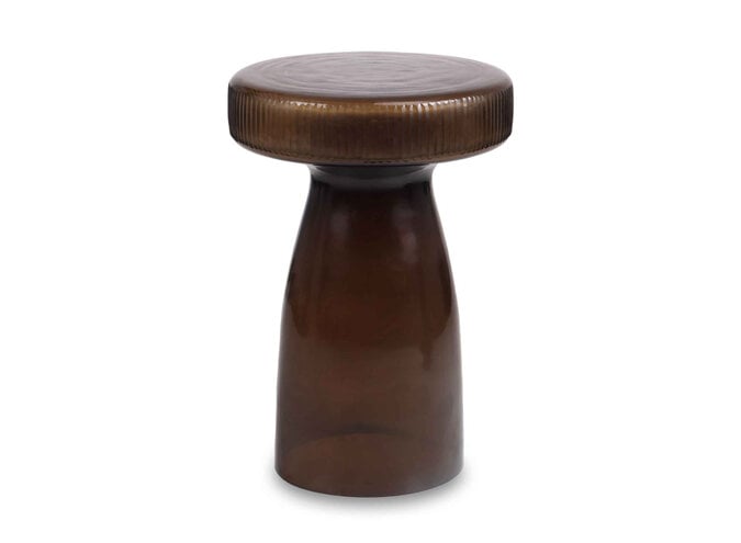 Side table 'Ciaro' Dark Smoke - L