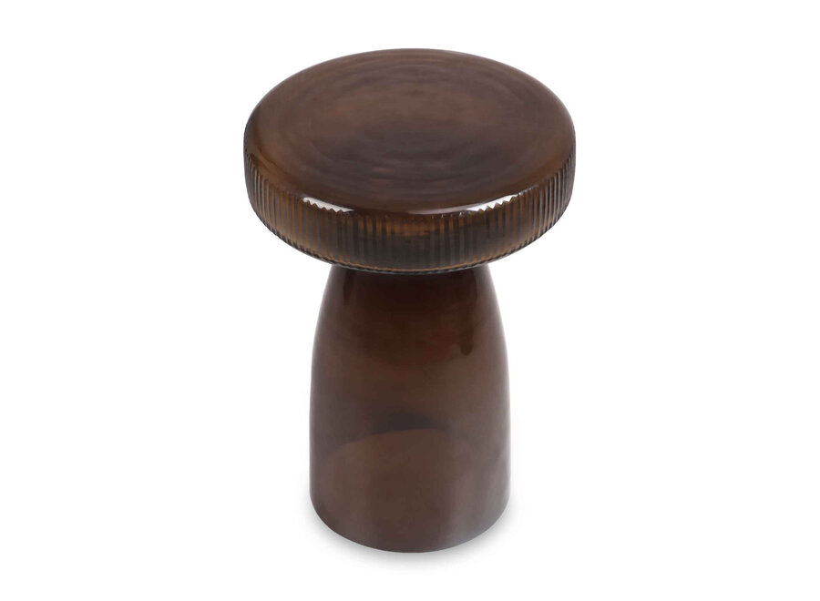 Side table 'Ciaro' Dark Smoke - L