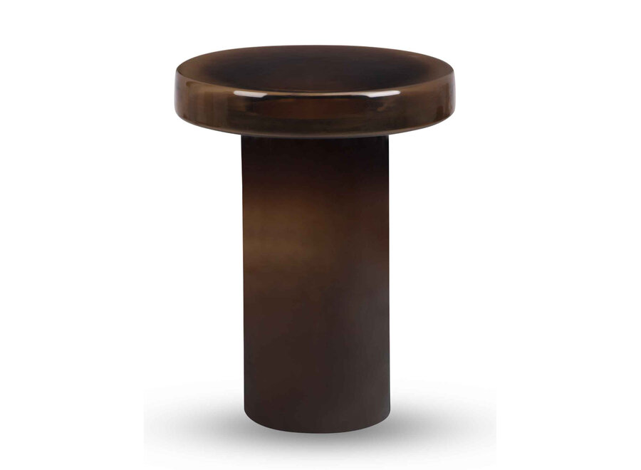 Table d'appoint 'Zaleny' Dark Smoke - S