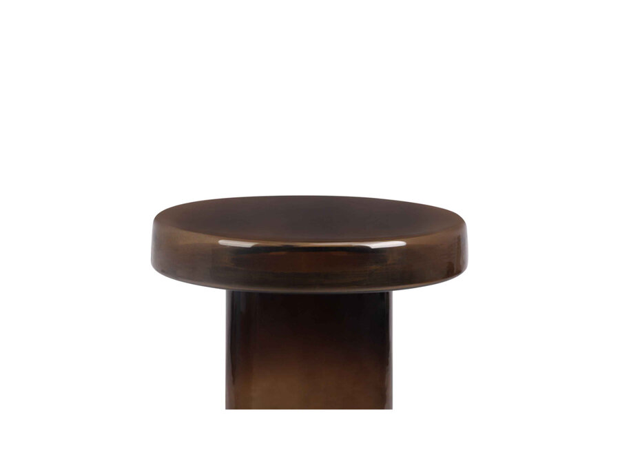 Table d'appoint 'Zaleny' Dark Smoke - S