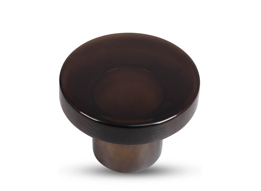 Side table 'Zaleny' Dark Smoke - M