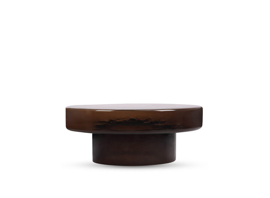 Side table 'Zaleny' Dark Smoke - L