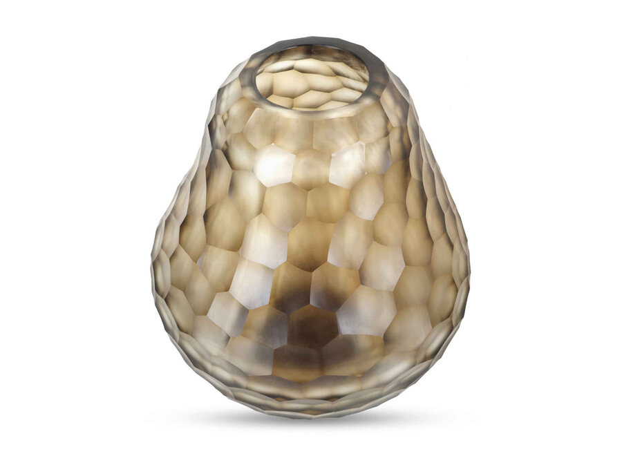 Vase 'Facet' S - Smoke