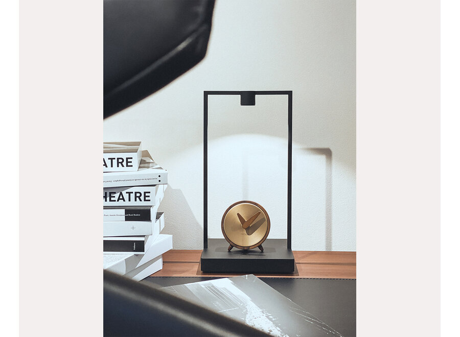 Horloge de table 'Atomo Sobremesa' Gold