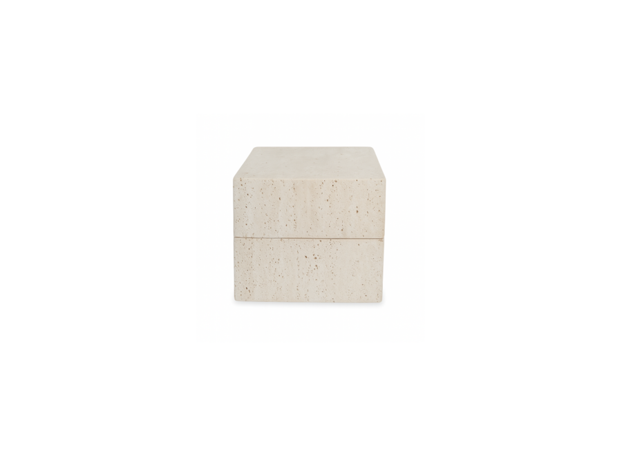 Opbergdoos 'Selfoss' Travertine