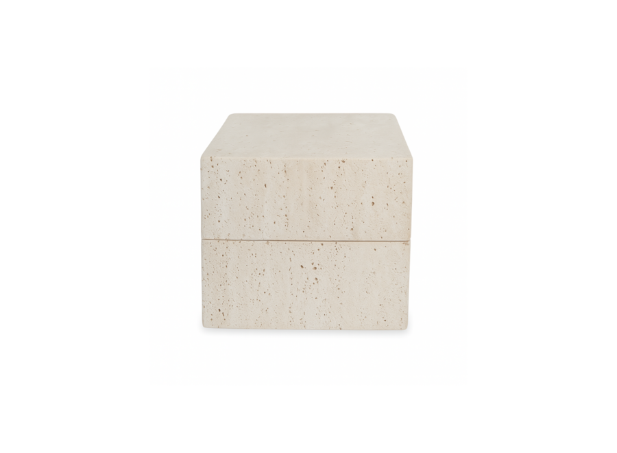 Boîte de rangement 'Selfoss' Travertine