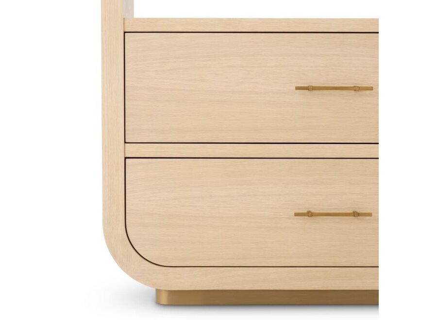 Cabinet 'Quinton' - Natural oak veneer