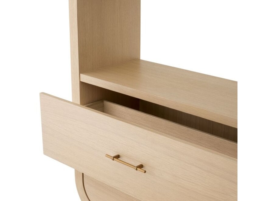 Cabinet 'Quinton' - Natural oak veneer