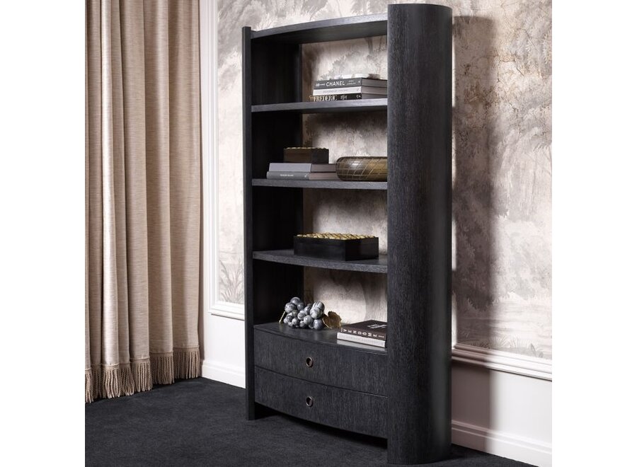 Cabinet 'Splendora' - Charcoal grey oak veneer