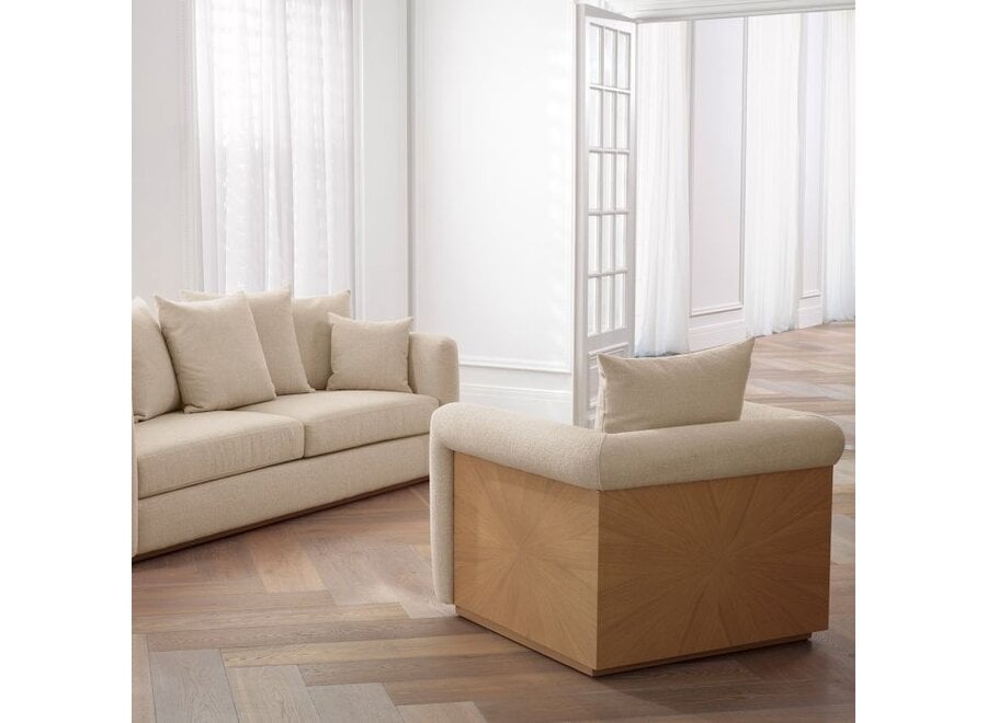 Fauteuil 'Amadeo' - Renato ecru