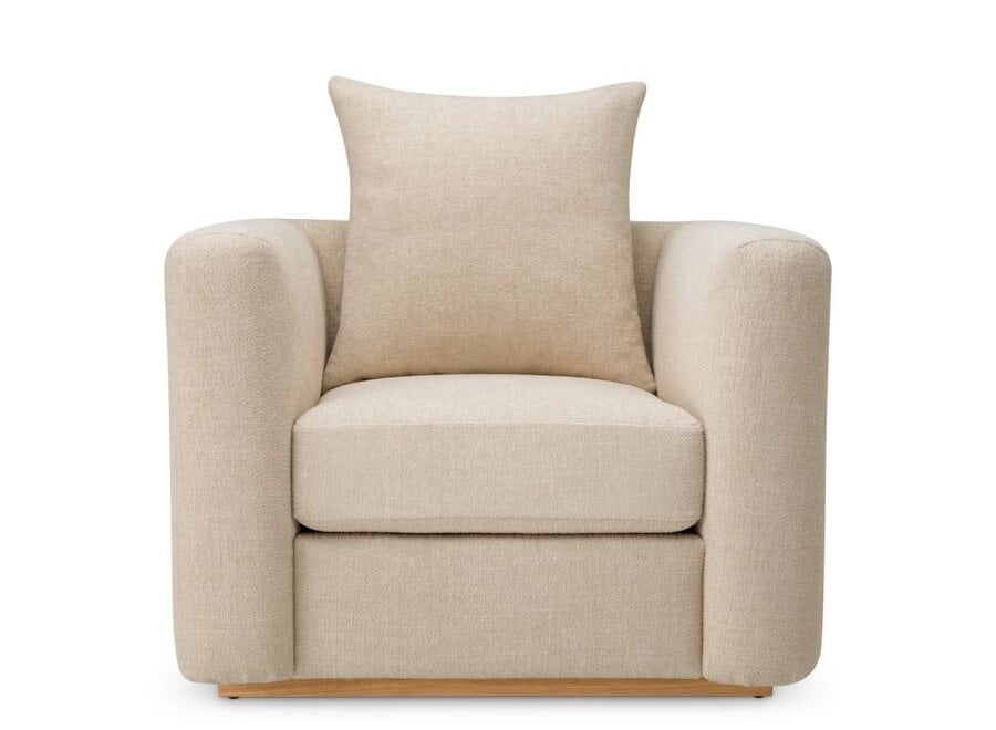 Fauteuil 'Amadeo' - Renato ecru