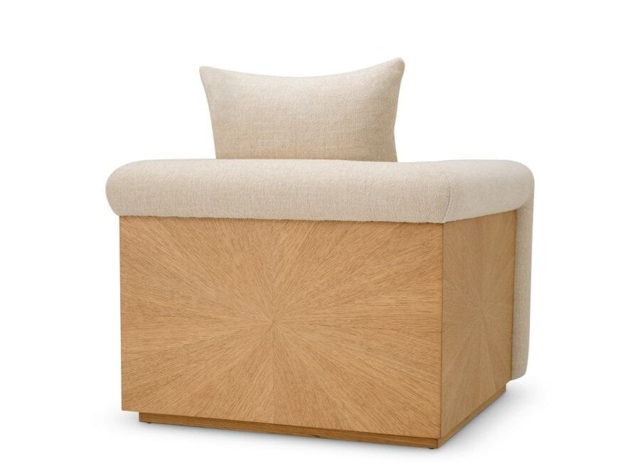 Fauteuil 'Amadeo' - Renato ecru