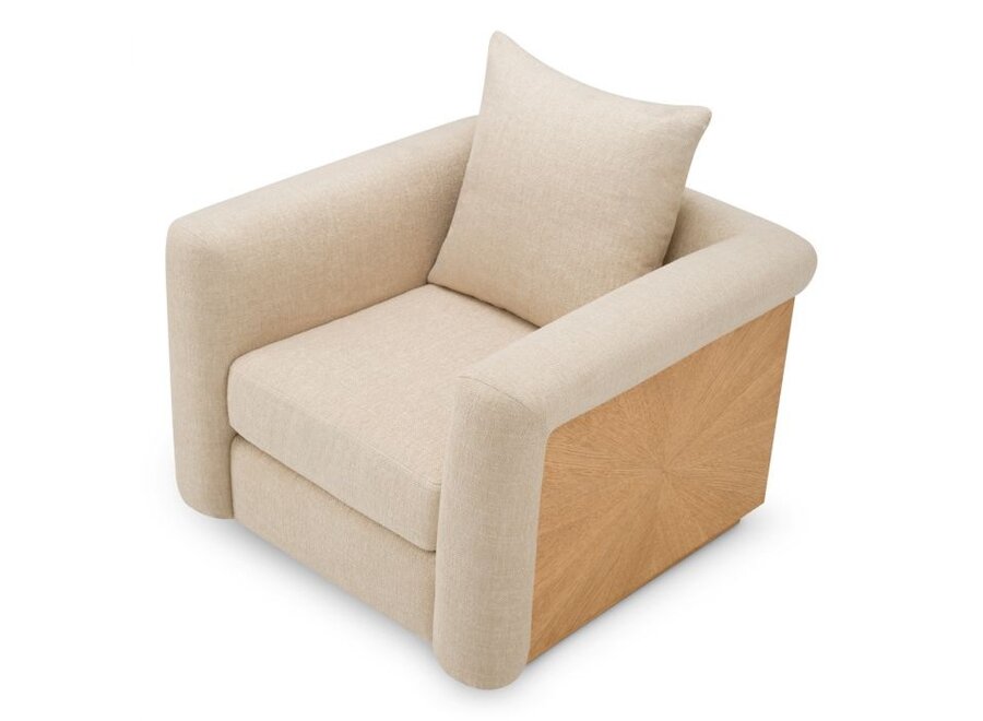 Fauteuil 'Amadeo' - Renato ecru