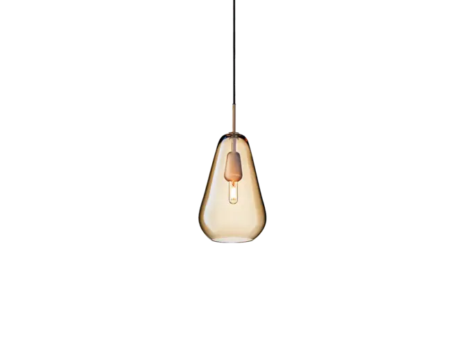 Pendant lamp Anoli 1 - Medium - Gold