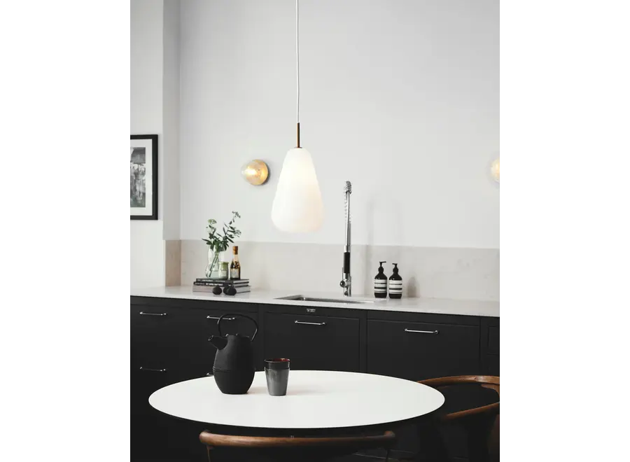 Hanglamp 'Anoli 1' - Medium - Opal