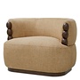 Fauteuil 'Grimaud' - Renato honey