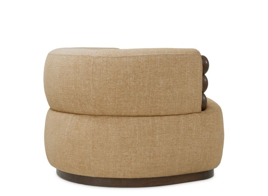 Fauteuil 'Grimaud' - Renato honey