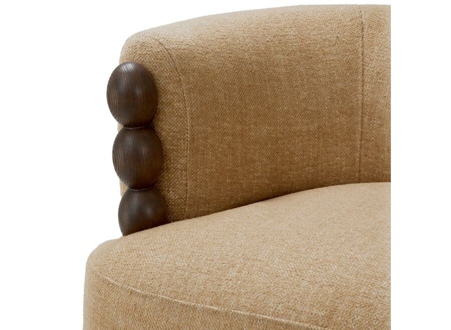 Fauteuil 'Grimaud' - Renato honey