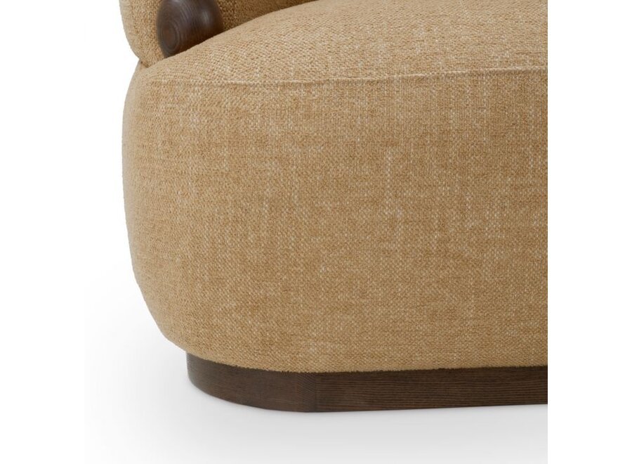 Fauteuil 'Grimaud' - Renato honey