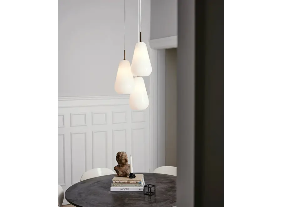 Hanglamp 'Anoli 3' - Opal