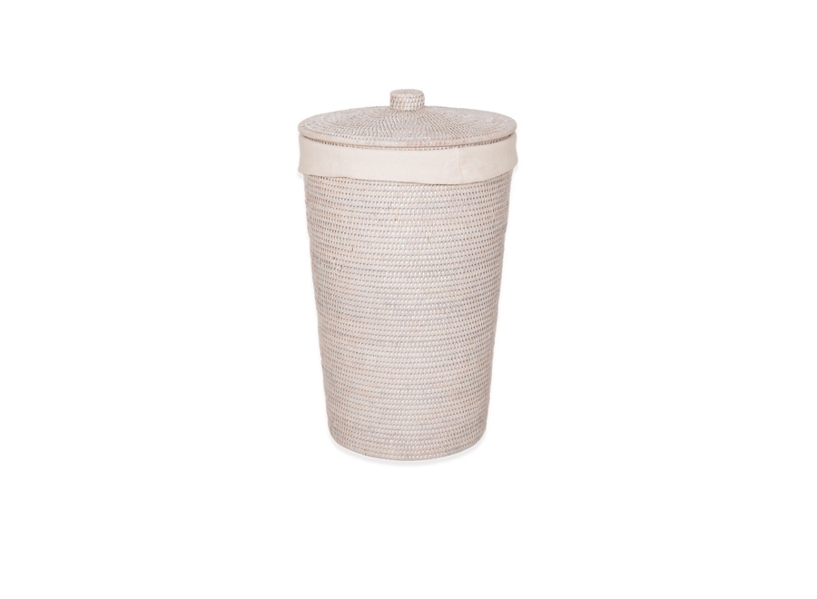 Laundry basket 'Basket' - Light Rattan