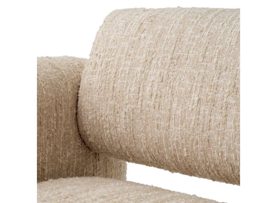 Chair 'Vesper' - Bouclé sonata cream