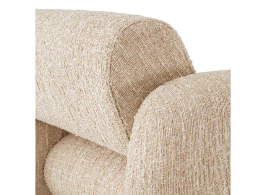 Fauteuil 'Vesper' - Bouclé sonata cream
