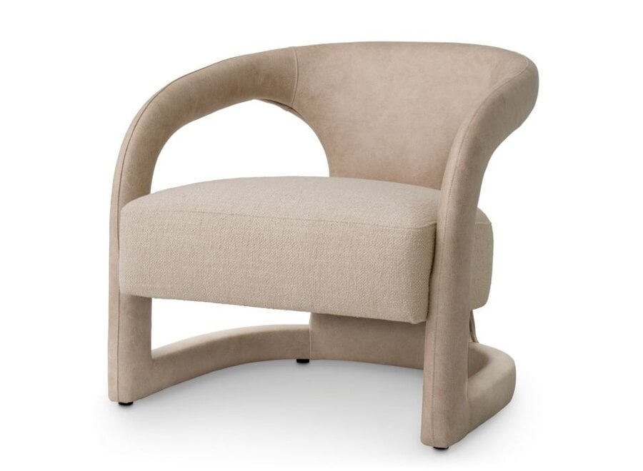 Fauteuil 'Voletta' - Beige