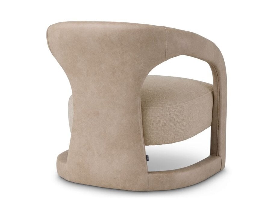 Fauteuil 'Voletta' - Beige