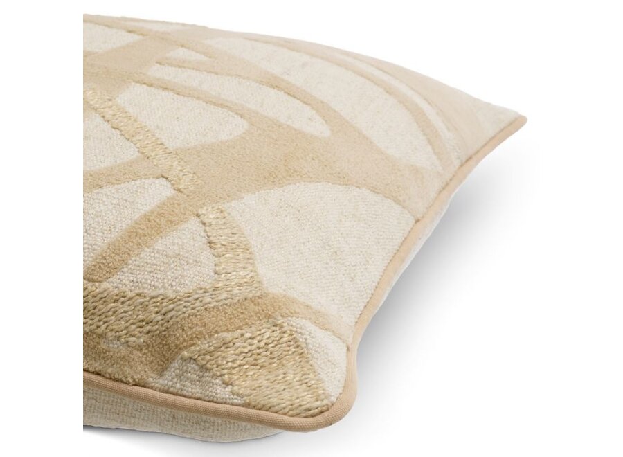 Kussen ‘Saphira' - Square - Natural - I