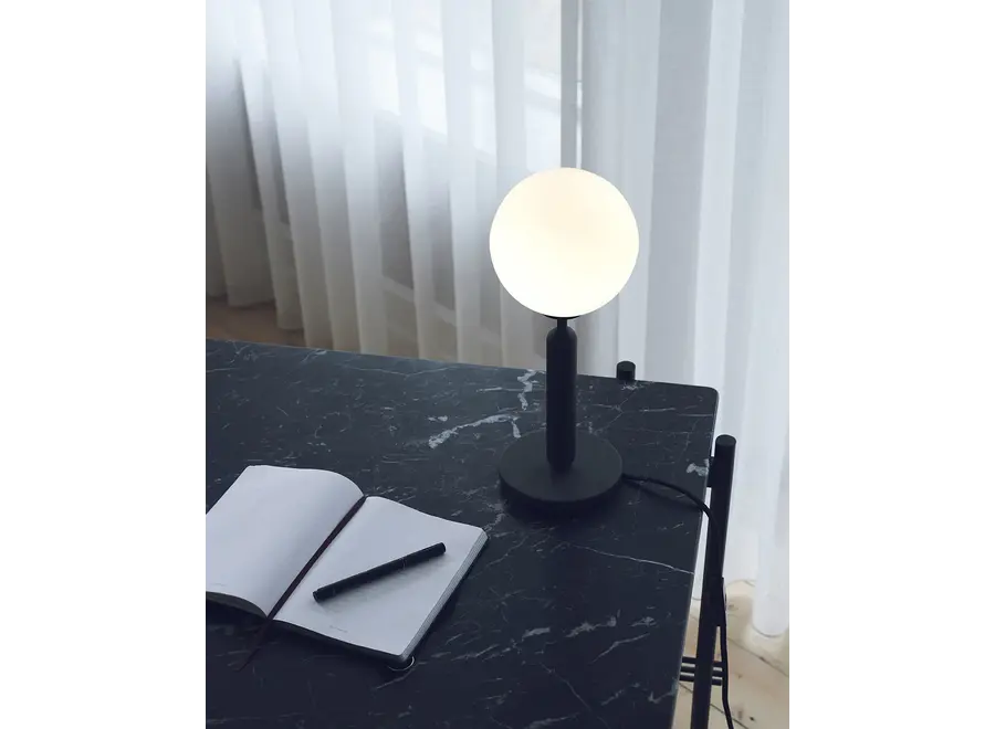 Table Lamp Miira - Rock Grey - Opal