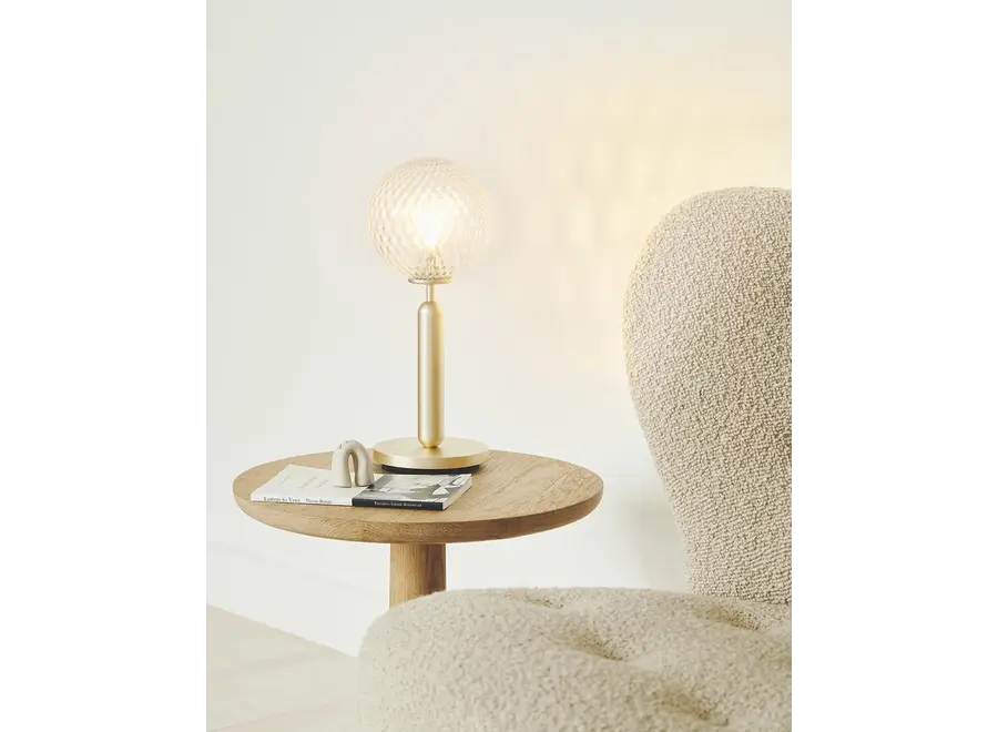 Table Lamp Miira - Brass - Optic Clear