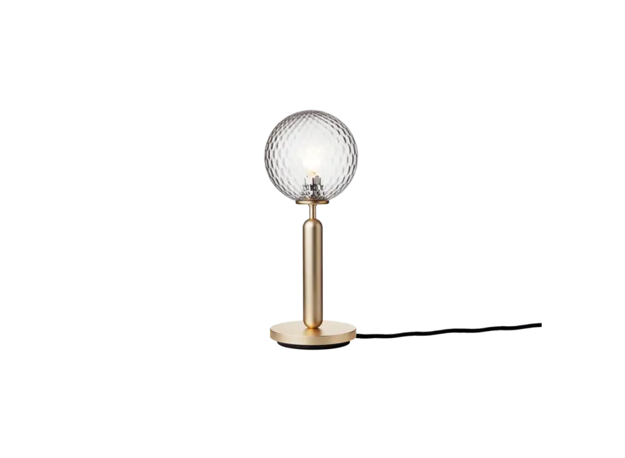 Tafellamp Miira - Brass - Optic Clear