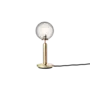 Tischleuchte Miira - Brass - Optic Clear