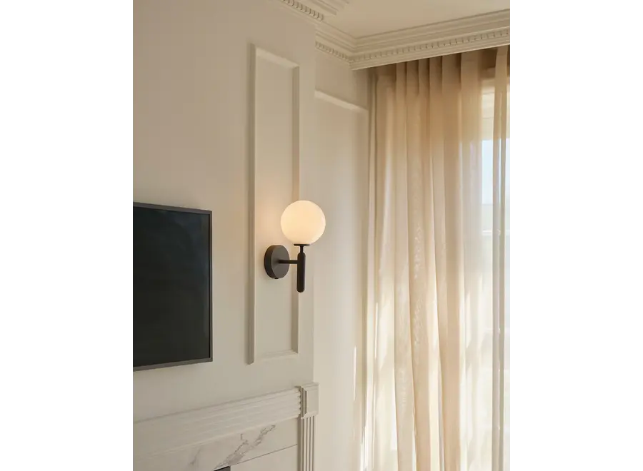 Wandlamp Miira - Rock Grey - Opal